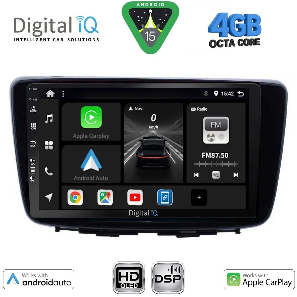 Φωτογραφία προϊόντος: DIGITAL IQ BXF 16672_CPAA (9inc) MULTIMEDIA TABLET for SUZUKI BALENO mod. 2016-2022