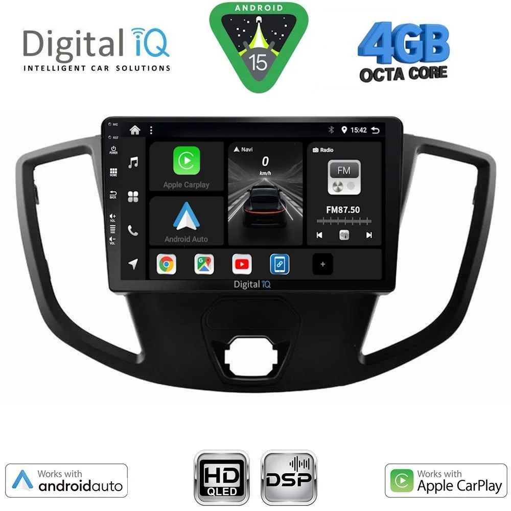 Φωτογραφία προϊόντος: DIGITAL IQ BXF 16179_CPAA (9inc) MULTIMEDIA TABLET for FORD TRANSIT mod. 2014-2020