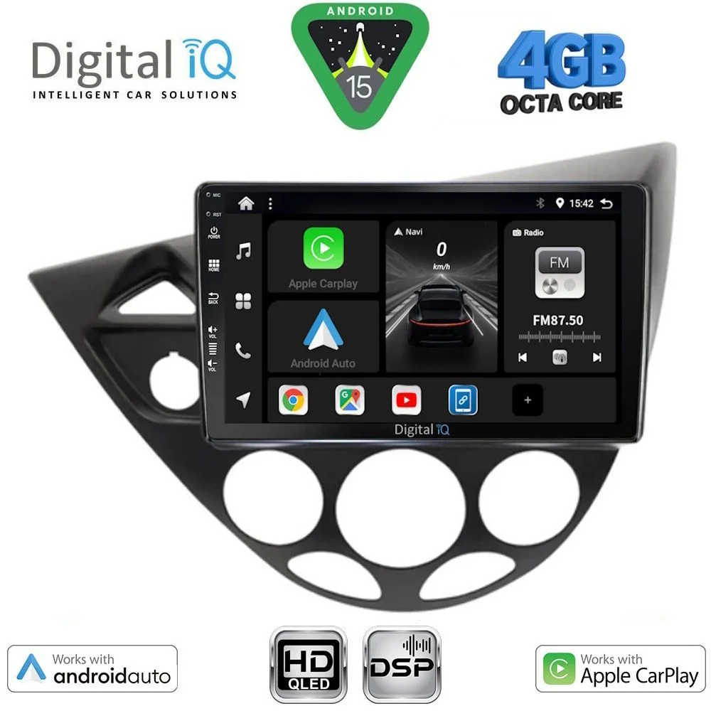 Φωτογραφία προϊόντος: DIGITAL IQ BXF 16169_CPAA (9inc) MULTIMEDIA TABLET for FORD FOCUS mod. 1998-2004