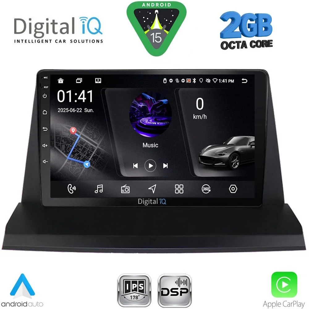 Φωτογραφία προϊόντος: DIGITAL IQ RSF 4350_CPA (9inc) MULTIMEDIA TABLET for LEXUS NX 200 mod. 2014-2022