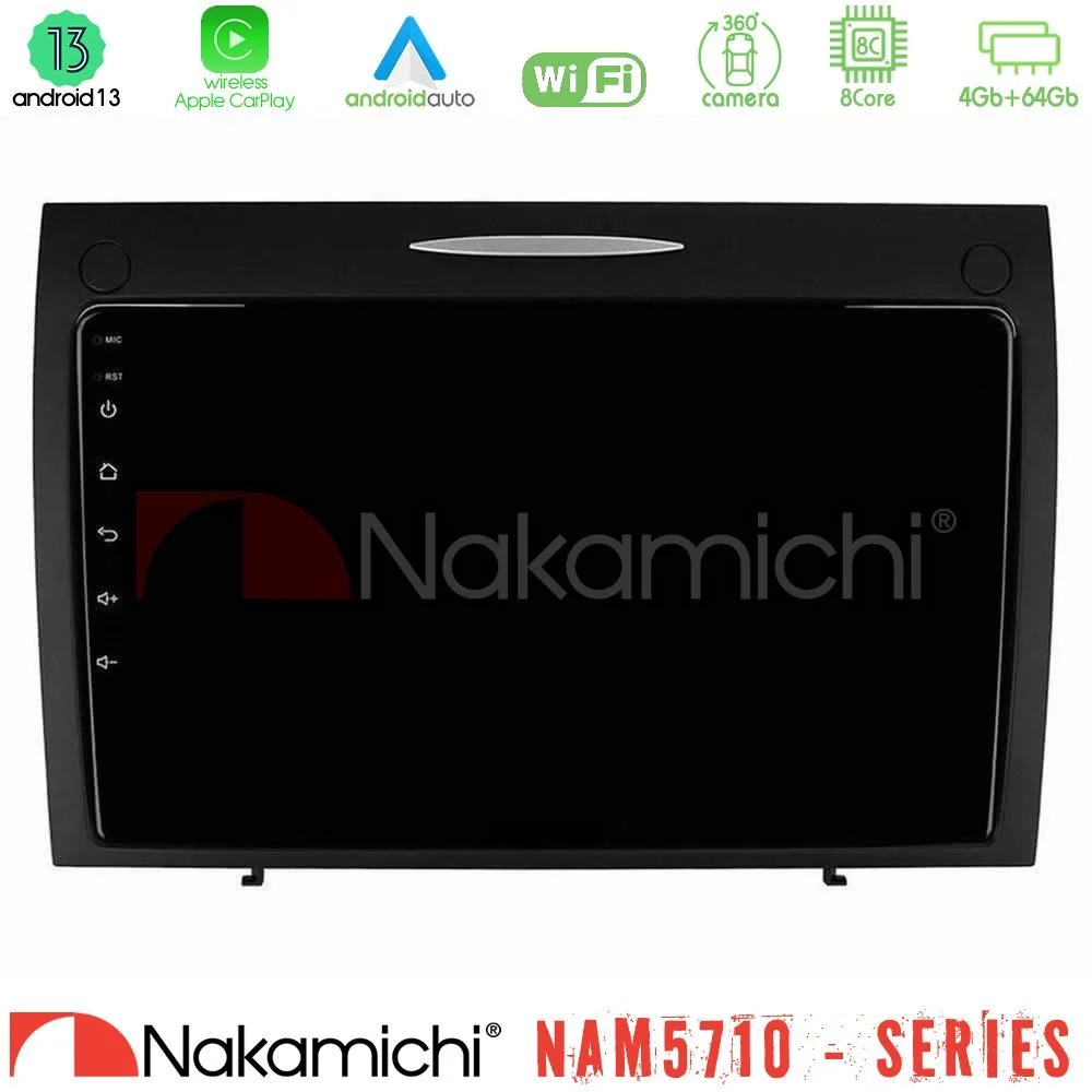 Φωτογραφία προϊόντος: Nakamichi NAM5710 Series 8Core Android13 4+64GB Mercedes SLK Class Navigation Multimedia Tablet 9