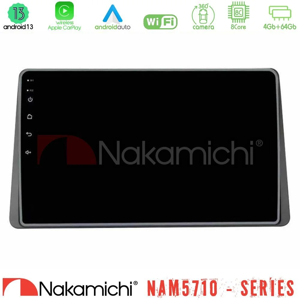 Φωτογραφία προϊόντος: Nakamichi NAM5710 Series 8Core Android13 4+64GB Dacia Duster 2019-> Navigation Multimedia Tablet 10