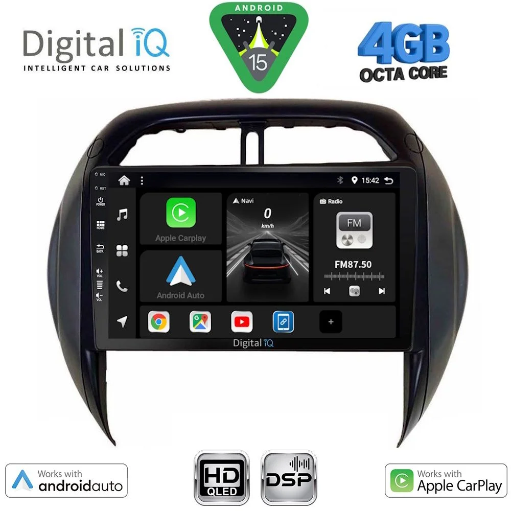 Φωτογραφία προϊόντος: DIGITAL IQ BXF 16730_CPAA CLIMA (9inc) MULTIMEDIA TABLET for TOYOTA RAV 4 mod. 2000-2006