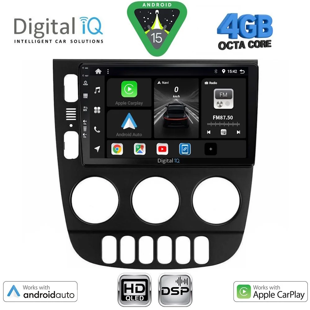 Φωτογραφία προϊόντος: DIGITAL IQ BXF 16413_CPAA (9inc) MULTIMEDIA TABLET for MERCEDES ML (W163) mod. 2002-2005