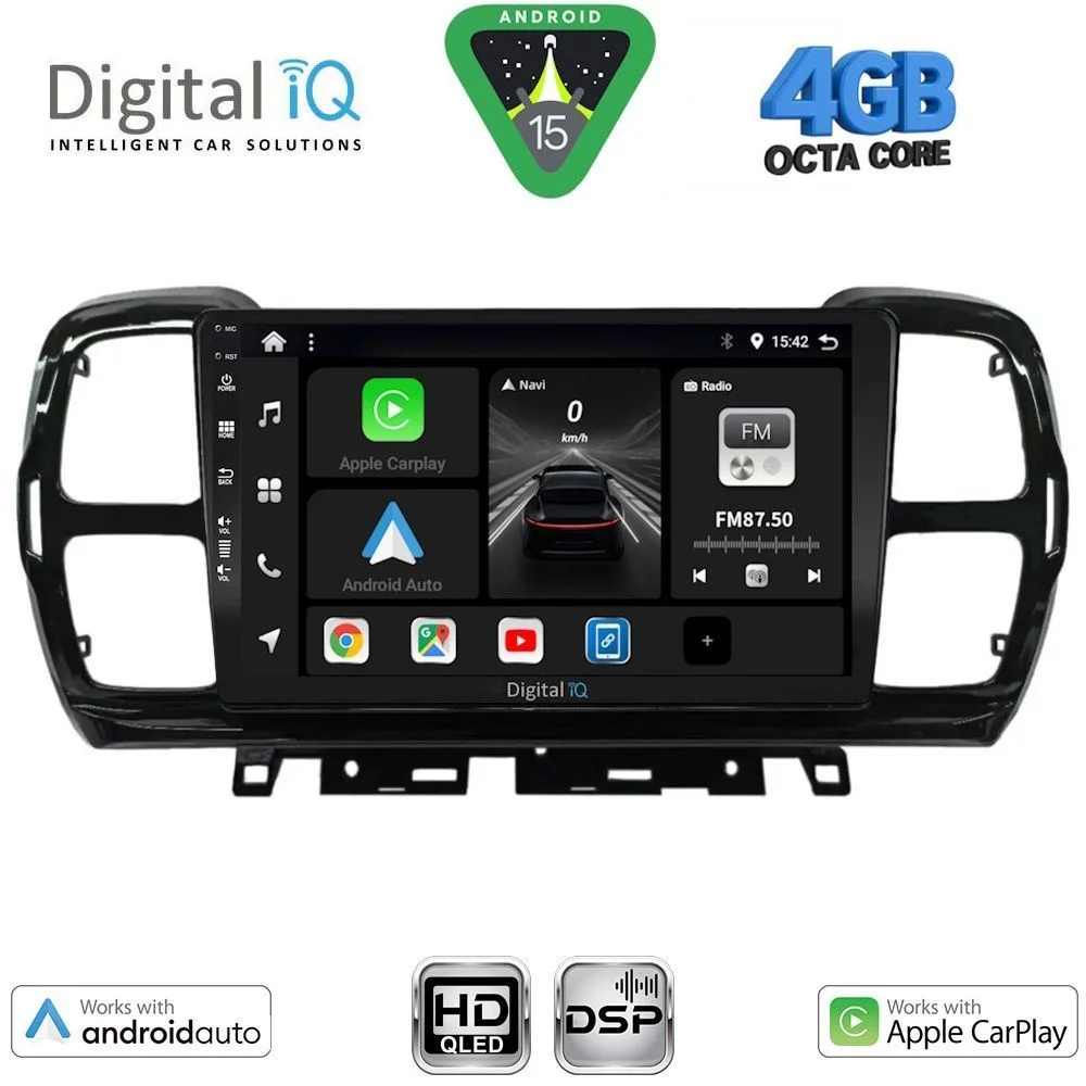 Φωτογραφία προϊόντος: DIGITAL IQ BXF 16088_CPAA (9inc) MULTIMEDIA TABLET for CITROEN C5 AIRCROSS mod. 2017-2021