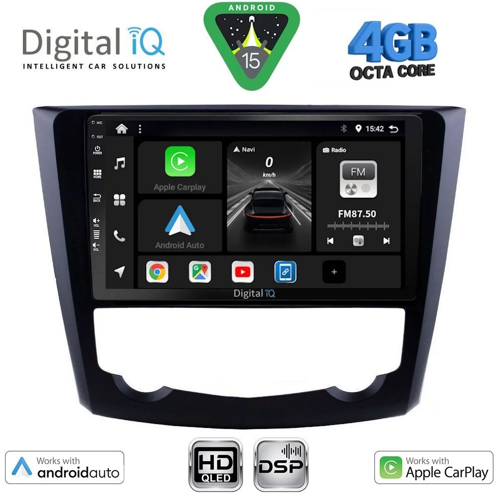 Φωτογραφία προϊόντος: DIGITAL IQ BXF 16549_CPAA (9inc) MULTIMEDIA TABLET for RENAULT KADJAR mod. 2015-2022