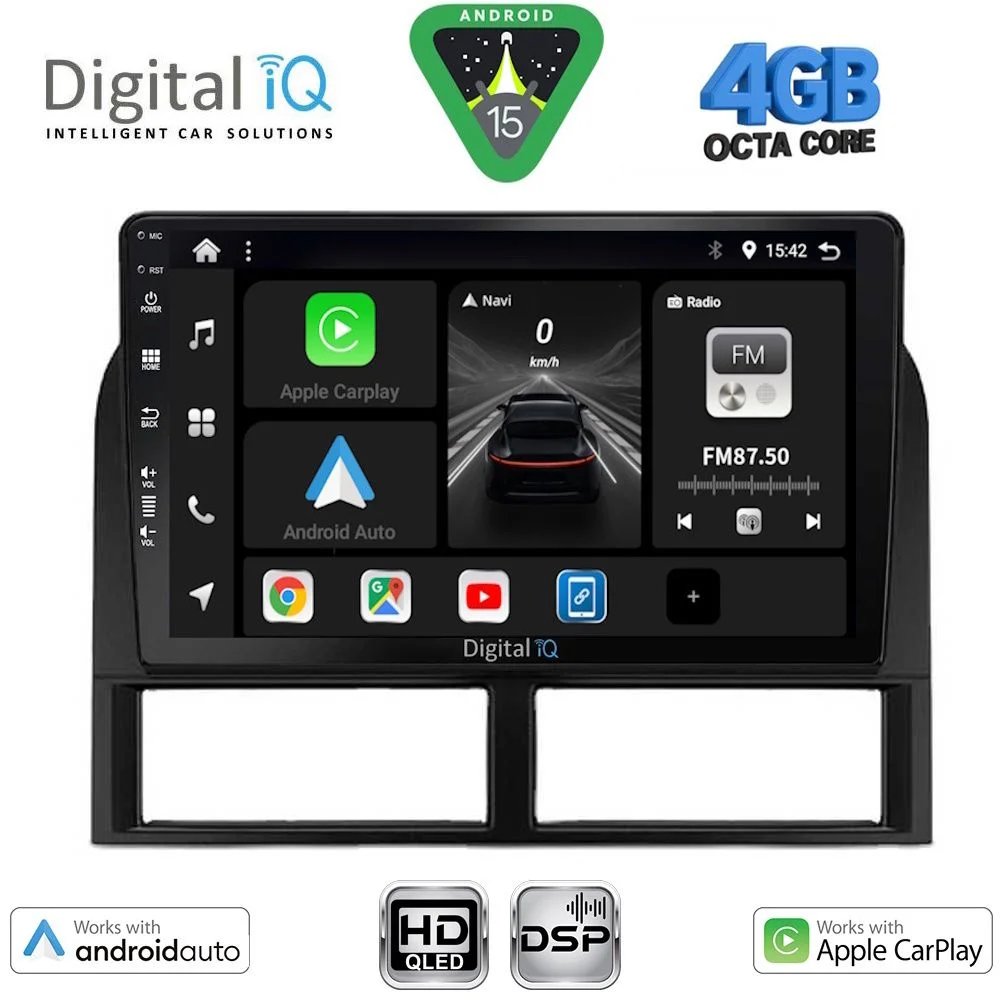 Φωτογραφία προϊόντος: DIGITAL IQ BXF 16280_CPAA (9inc) MULTIMEDIA TABLET for JEEP GRAND CHEROKEE mod. 1999-2004
