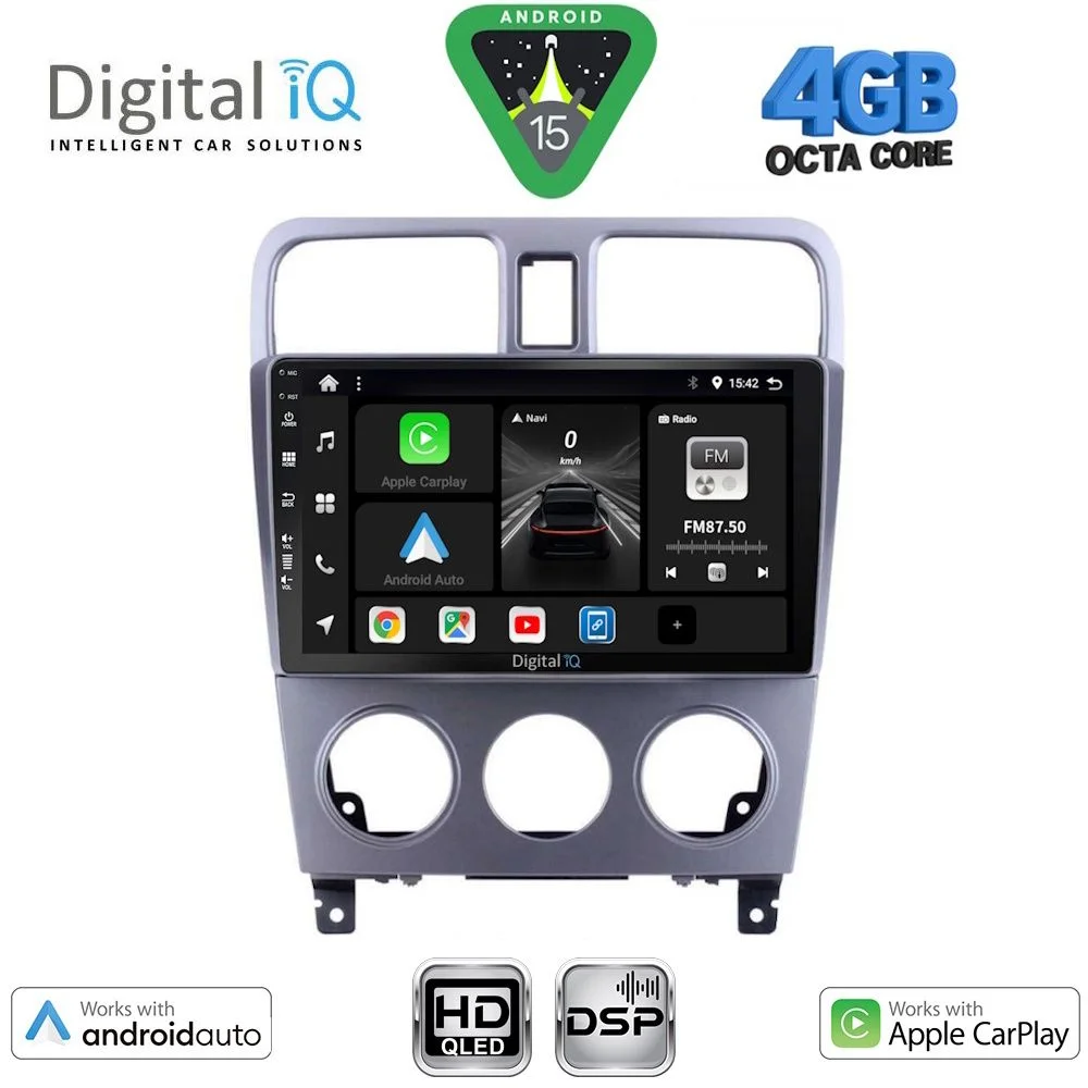 Φωτογραφία προϊόντος: DIGITAL IQ BXF 16661_CPAA (9inc) MULTIMEDIA TABLET for SUBARU FORESTER mod. 2002-2008