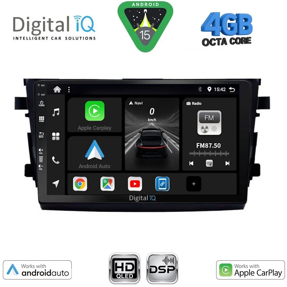 Φωτογραφία προϊόντος: DIGITAL IQ BXF 16674_CPAA (9inc) MULTIMEDIA TABLET for SUZUKI CELERIO mod. 2015-2021