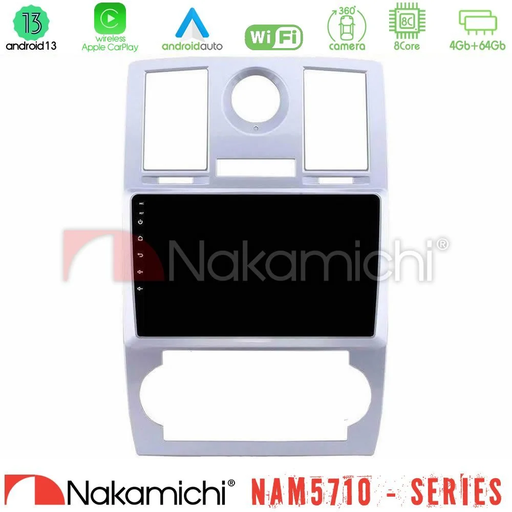 Φωτογραφία προϊόντος: Nakamichi NAM5710 Series 8Core Android13 4+64GB Chrysler 300C Navigation Multimedia Tablet 9
