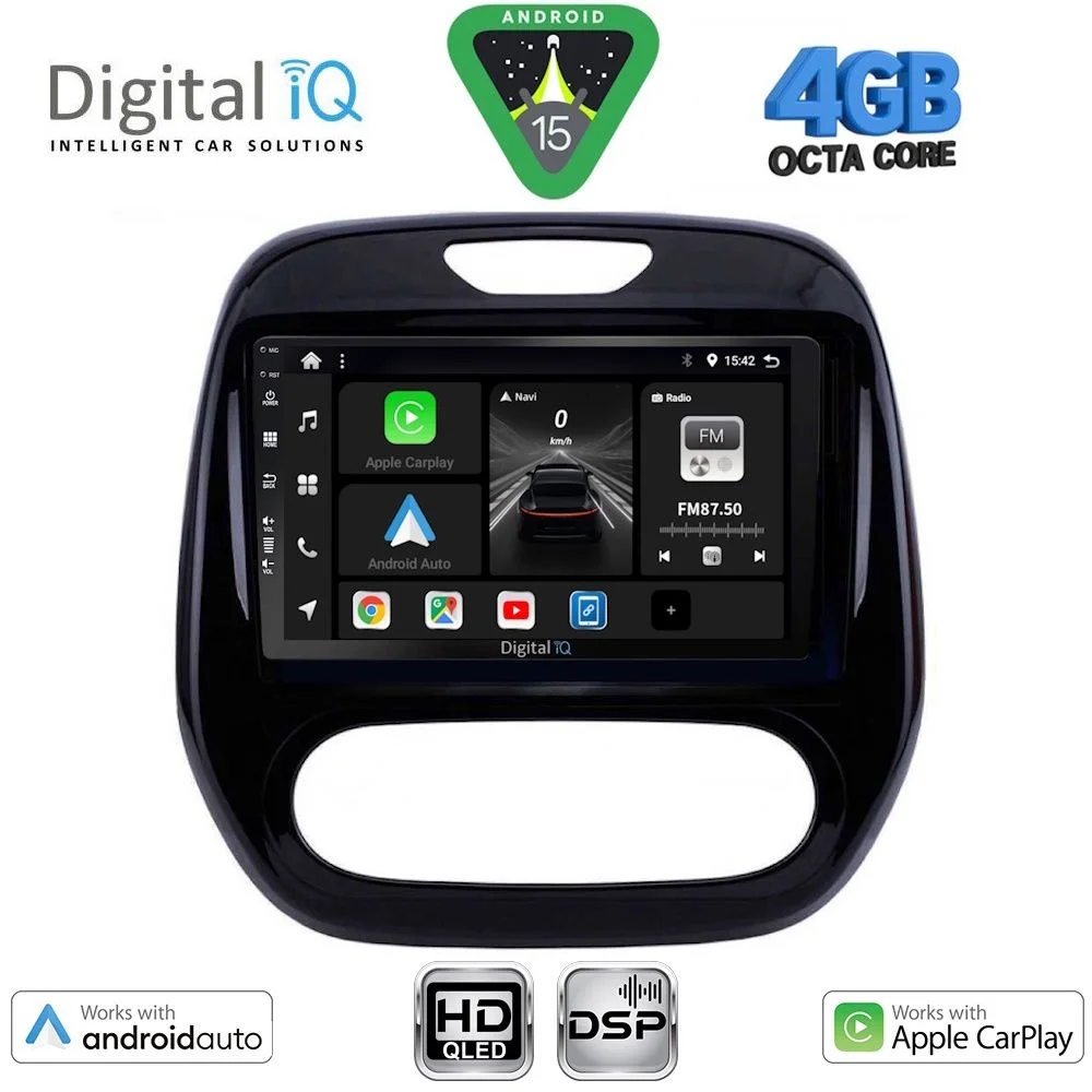 Φωτογραφία προϊόντος: DIGITAL IQ BXF 16542_CPAA (9inc) MULTIMEDIA TABLET for RENAULT CAPTUR mod. 2013-2019