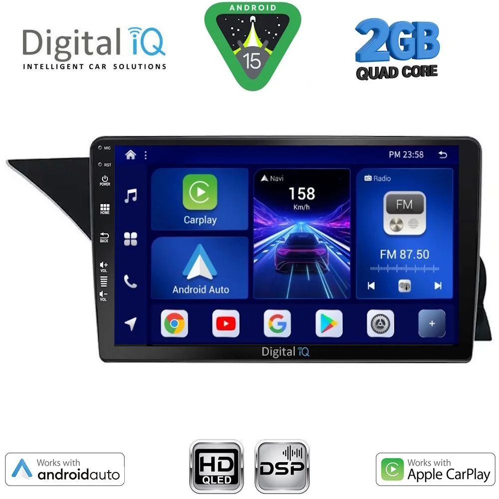 Φωτογραφία προϊόντος: DIGITAL IQ BXC 3412_CPAA (NTG 4.5) (9inc) MULTIMEDIA TABLET for MERCEDES GLK (X204) mod. 2013-2017