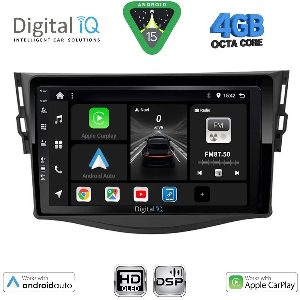 Φωτογραφία προϊόντος: DIGITAL IQ BXF 16731_CPAA (9inc) MULTIMEDIA TABLET for TOYOTA RAV 4 mod. 2006-2012