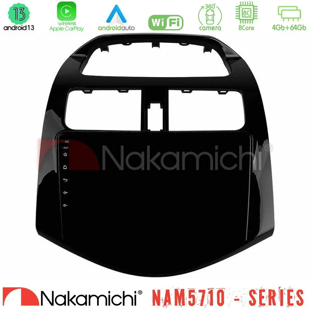 Φωτογραφία προϊόντος: Nakamichi NAM5710 Series 8Core Android13 4+64GB Chevrolet Spark 2009-2015 Navigation Multimedia Tablet 9