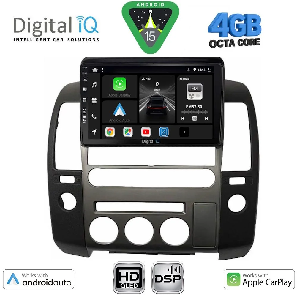 Φωτογραφία προϊόντος: DIGITAL IQ BXF 16454_CPAA (ORIG.NAVI) (9inc) MULTIMEDIA TABLET for NISSAN NAVARA D40 mod. 2006-2011 με Original Navi