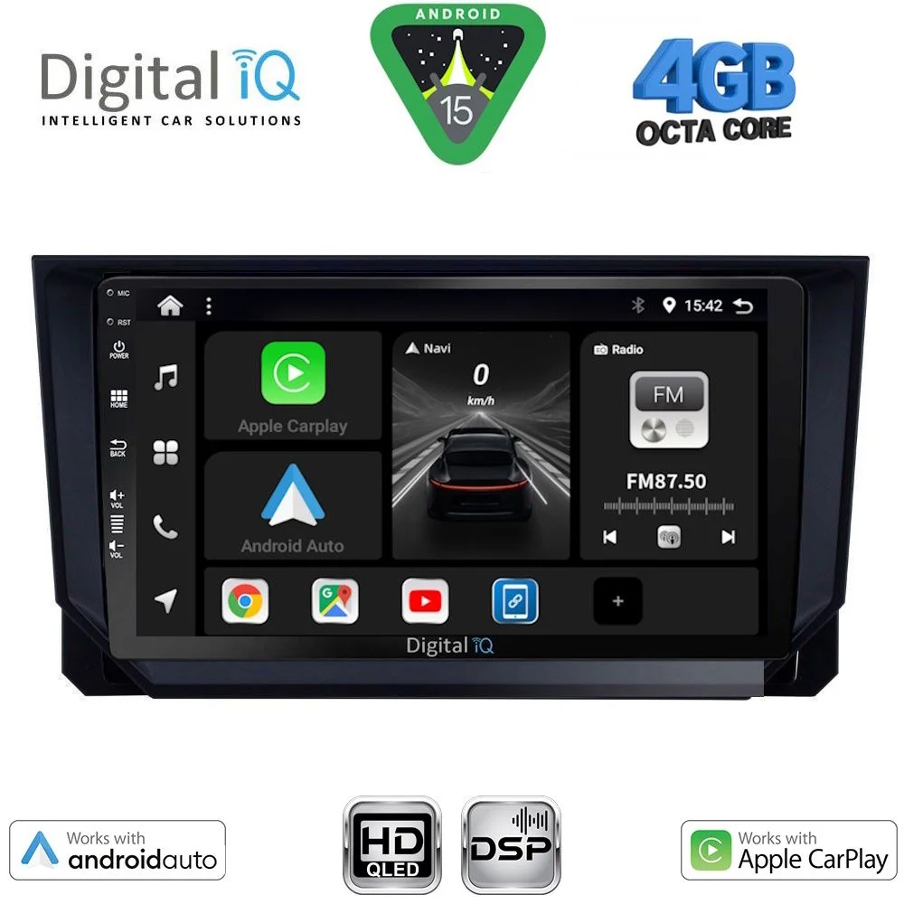 Φωτογραφία προϊόντος: DIGITAL IQ BXF 16573_CPAA (9inc) MULTIMEDIA TABLET for SEAT ARONA - IBIZA mod. 2018-2026