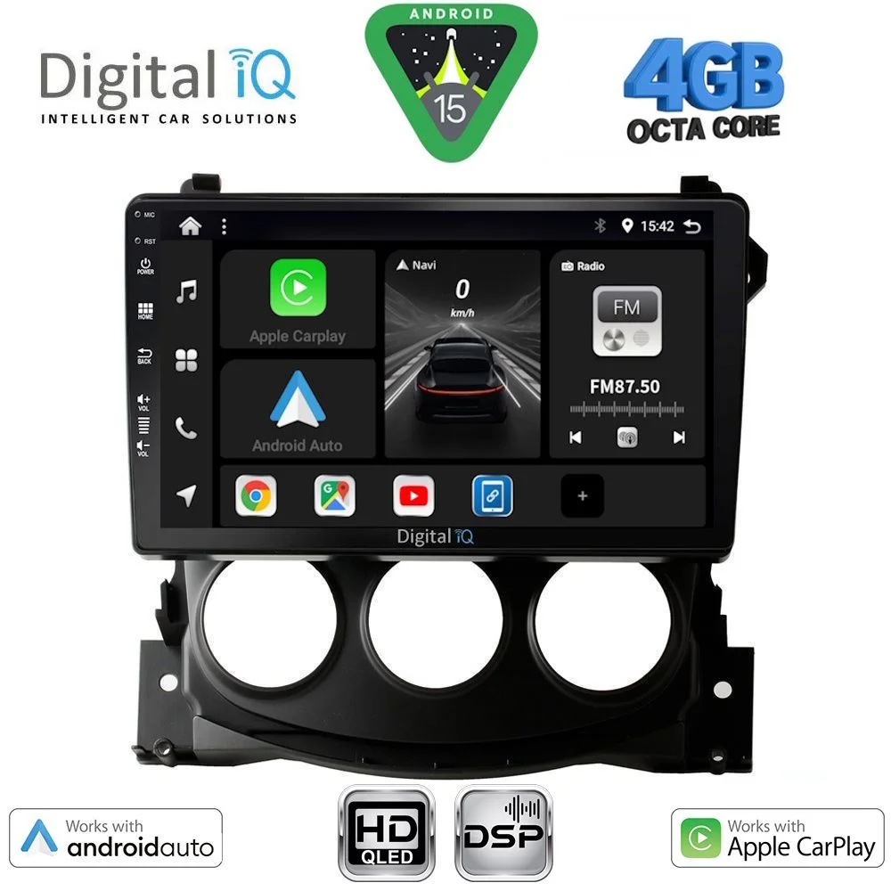 Φωτογραφία προϊόντος: DIGITAL IQ BXF 16479_CPAA (9inc) MULTIMEDIA TABLET for NISSAN 370Z mod. 2009-2012