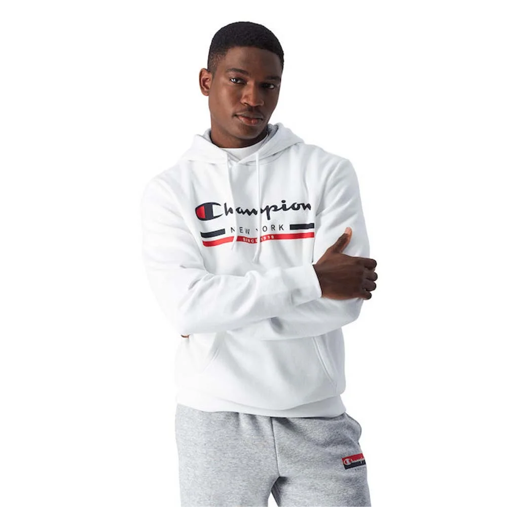 Φωτογραφία προϊόντος: Champion Men's Hooded Sweatshirt Άσπρο 220245-WW001 (Champion)
