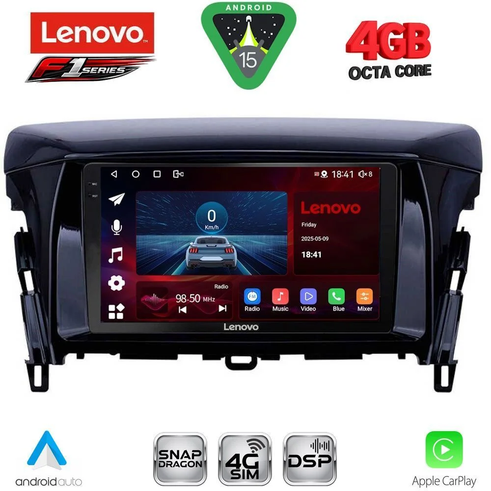 Φωτογραφία προϊόντος: LENOVO SSQ 9432_CPA (9inc) MULTIMEDIA TABLET for MITSUBISHI ECLIPSE CROSS mod. 2018-2026