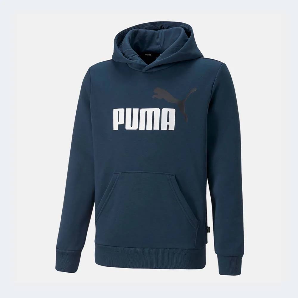 Φωτογραφία προϊόντος: Puma Kids Essentials+ 2 Color Big Logo Fleece Hoodie Μπλε 586987-05 (Puma)