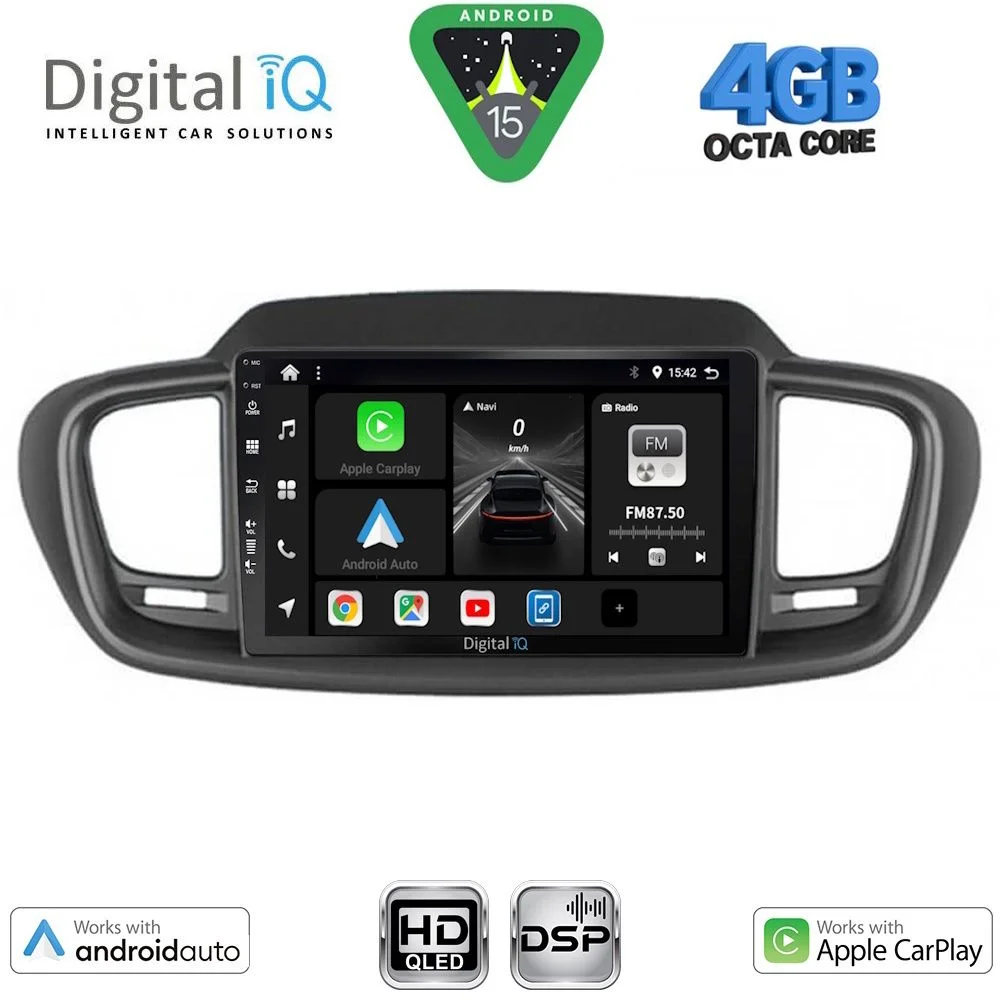Φωτογραφία προϊόντος: DIGITAL IQ BXF 16319_CPAA (10inc) MULTIMEDIA TABLET for KIA SORENTO mod. 2014-2020