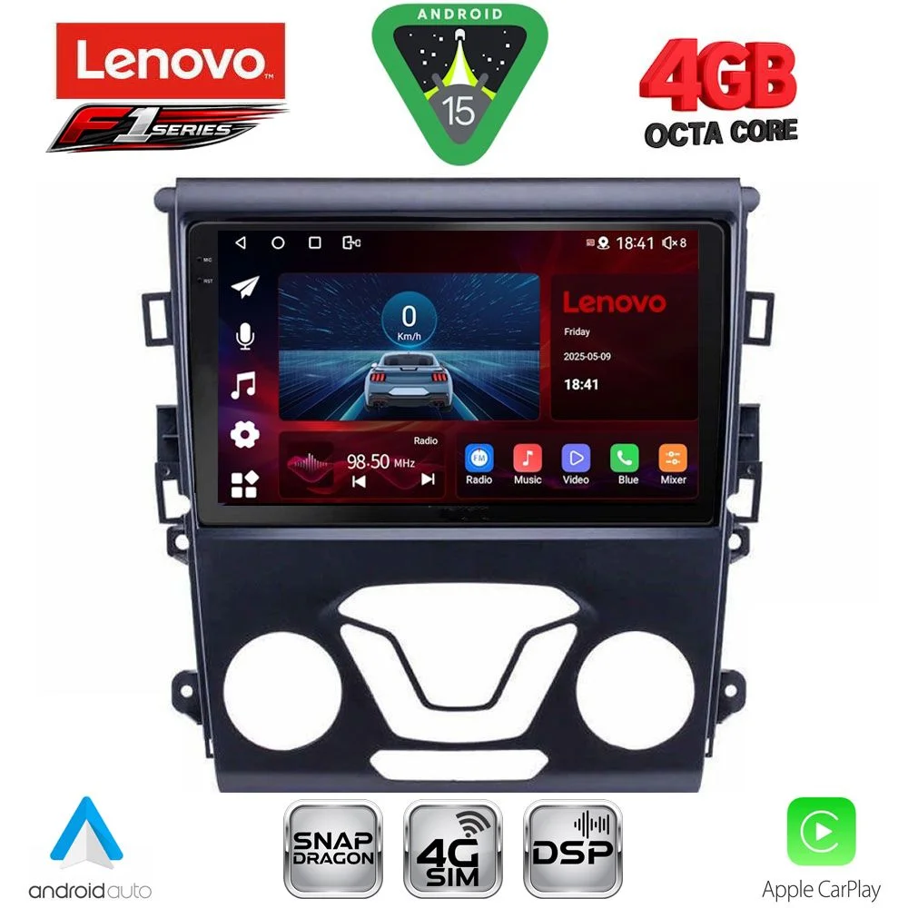 Φωτογραφία προϊόντος: LENOVO SSQ 9164_CPA A/C (9inc) MULTIMEDIA TABLET for FORD MONDEO mod. 2014-2023