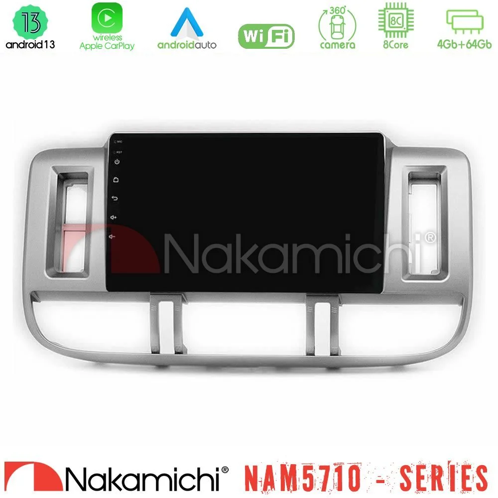 Φωτογραφία προϊόντος: Nakamichi NAM5710 Series 8Core Android13 4+64GB Nissan X-Trail (T30) 2000-2003 Navigation Multimedia Tablet 9