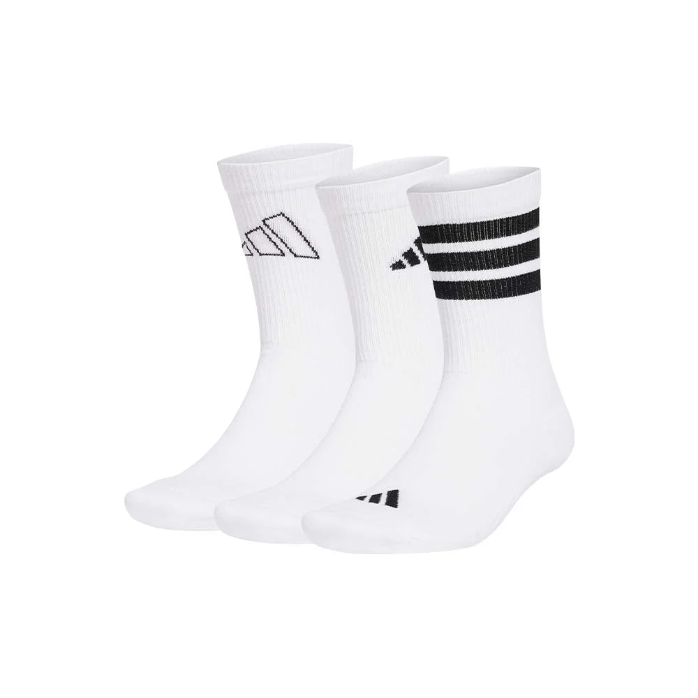Φωτογραφία προϊόντος: adidas Sportswear Adult Logo Pack 3 Pair Socks Άσπρο - Μαύρο JI6316 (adidas Sportswear)