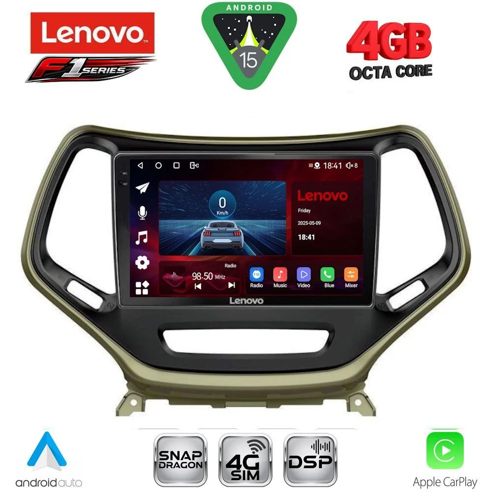 Φωτογραφία προϊόντος: LENOVO SSQ 9273_CPA (10inc) MULTIMEDIA TABLET for JEEP mod. 2014-2026