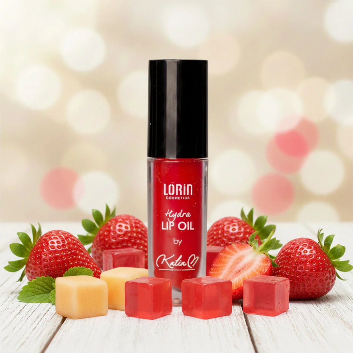 Φωτογραφία προϊόντος: Lorin Cosmetics Lorin Hydra Lip Oil by Katia - Φράουλα #102