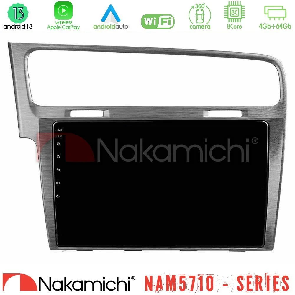 Φωτογραφία προϊόντος: Nakamichi NAM5710 Series 8Core Android13 4+64GB VW GOLF 7 Navigation Multimedia Tablet 10