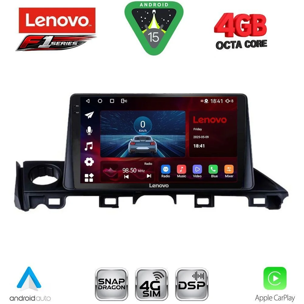 Φωτογραφία προϊόντος: LENOVO SSQ 9379_CPA (9inc) MULTIMEDIA TABLET for MAZDA 6 mod. 2017-2020