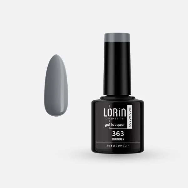 Φωτογραφία προϊόντος: Lorin Cosmetics Lorin Gel Lacquer Ημιμόνιμο Βερνίκι 8ml. #363 (Thunder)