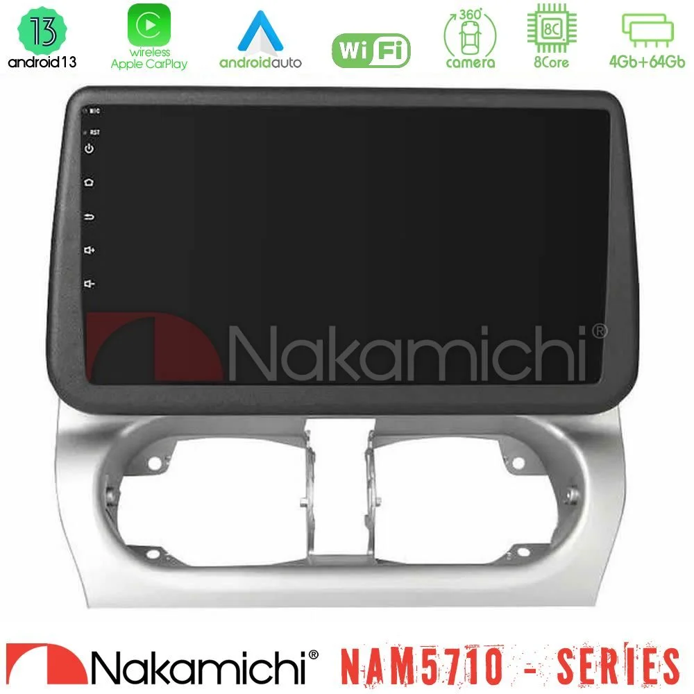 Φωτογραφία προϊόντος: Nakamichi NAM5710 Series 8Core Android13 4+64GB Opel Corsa C/Combo C Navigation Multimedia Tablet 9