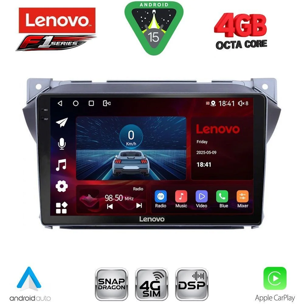 Φωτογραφία προϊόντος: LENOVO SSQ 9670_CPA (9inc) MULTIMEDIA TABLET for SUZUKI ALTO - NISSAN PIXO 2009>