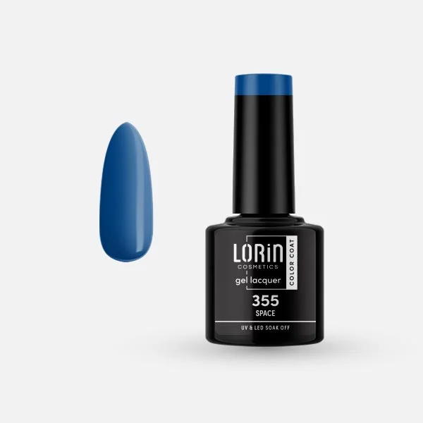 Φωτογραφία προϊόντος: Lorin Cosmetics Lorin Gel Lacquer Ημιμόνιμο Βερνίκι 8ml. #355 (Space)