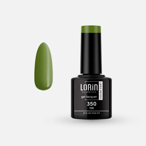 Φωτογραφία προϊόντος: Lorin Cosmetics Lorin Gel Lacquer Ημιμόνιμο Βερνίκι 8ml. #350 (Fun)