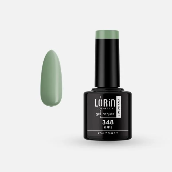 Φωτογραφία προϊόντος: Lorin Cosmetics Lorin Gel Lacquer Ημιμόνιμο Βερνίκι 8ml. #348 (Hippie)