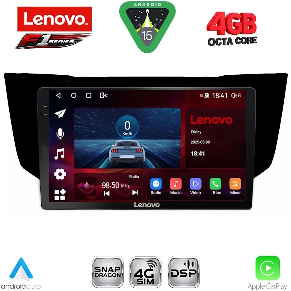 Φωτογραφία προϊόντος: LENOVO SSQ 9345BL_CPA (9inc) MULTIMEDIA TABLET for LEXUS RX 300 – 400 mod. 2003-2008