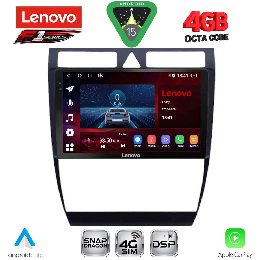 Φωτογραφία προϊόντος: LENOVO SSQ 9006_CPA (9inc) MULTIMEDIA TABLET for AUDI A6 mod. 1998-2005
