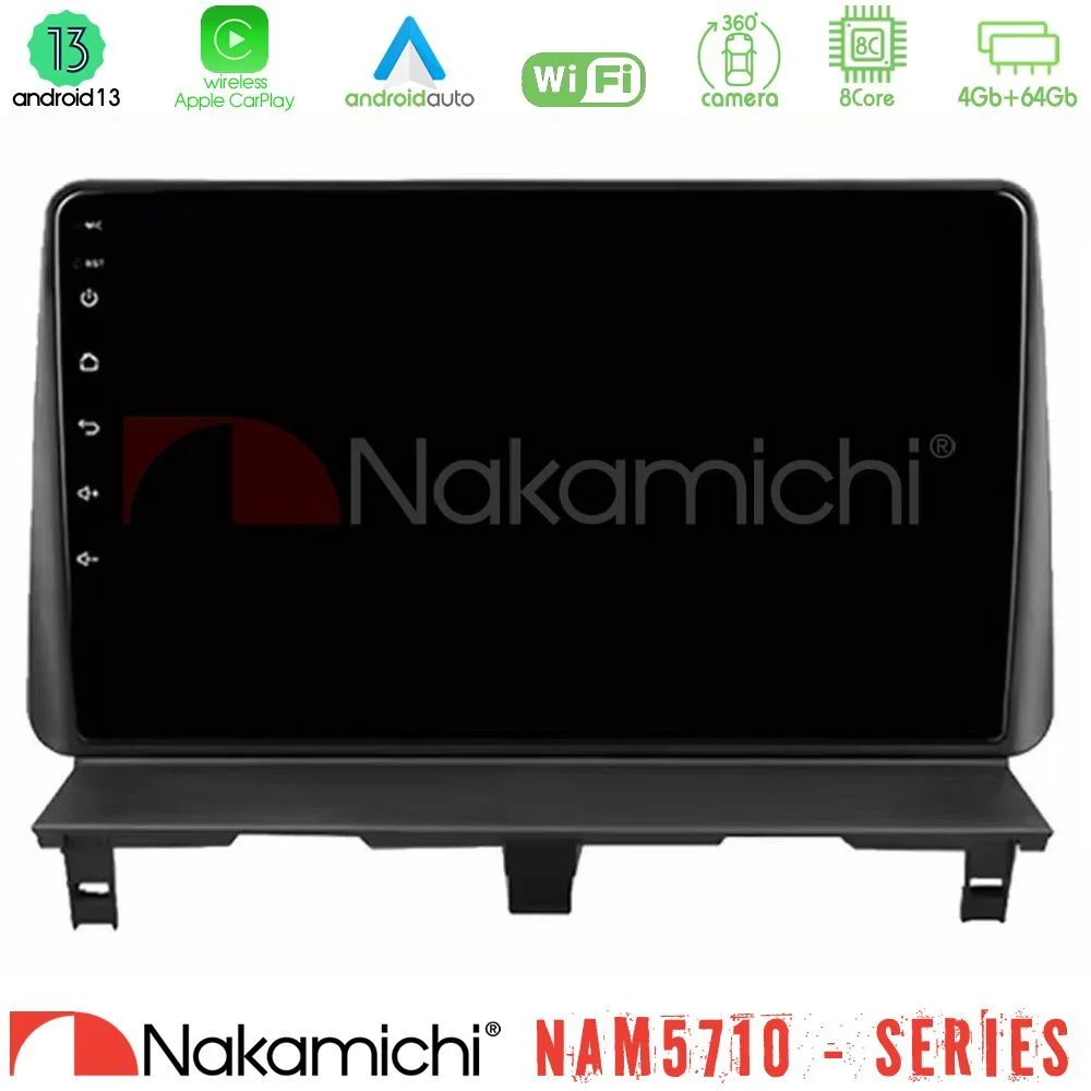 Φωτογραφία προϊόντος: Nakamichi NAM5710 Series 8Core Android13 4+64GB Peugeot Partner / Citroën Berlingo 2002-2008 Navigation Multimedia Tablet 9