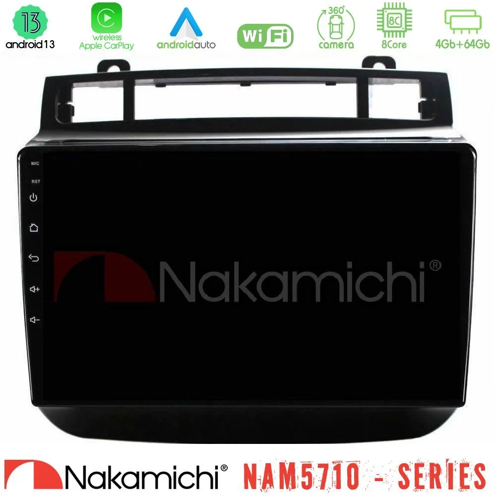 Φωτογραφία προϊόντος: Nakamichi NAM5710 Series 8Core Android13 4+64GB VW Touareg 2011-2018 Navigation Multimedia Tablet 9