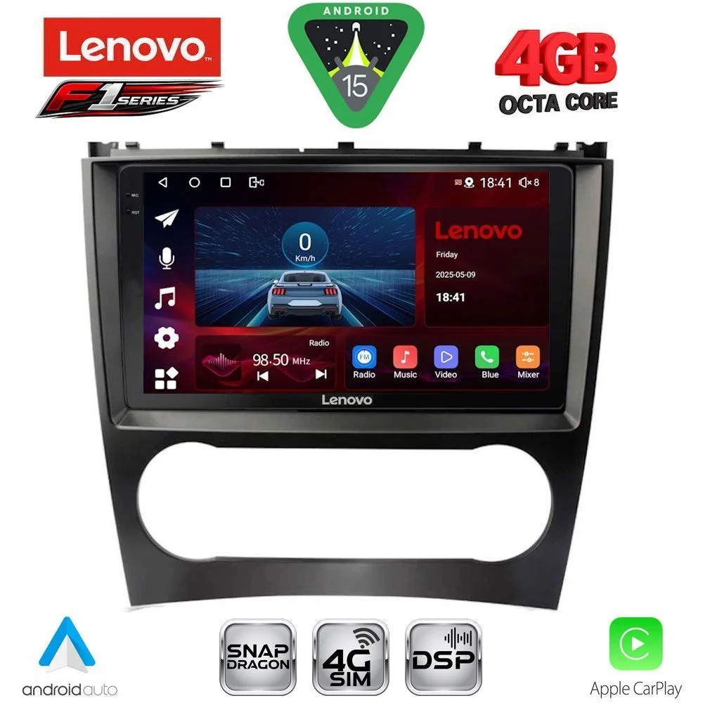 Φωτογραφία προϊόντος: LENOVO SSQ 9404_CPA (9inc) MULTIMEDIA TABLET for MERCEDES C – CLK (W203-209) mod. 2004-2008