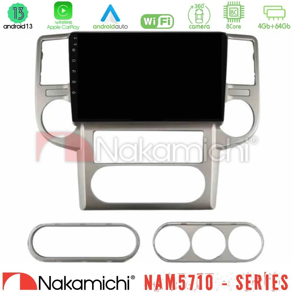 Φωτογραφία προϊόντος: Nakamichi NAM5710 Series 8Core Android13 4+64GB Nissan X-Trail 2003-2007 Navigation Multimedia Tablet 10