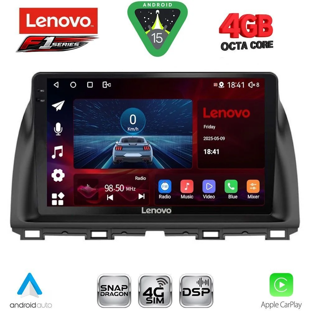 Φωτογραφία προϊόντος: LENOVO SSQ 9380_CPA (10inc) MULTIMEDIA TABLET for MAZDA CX5 mod. 2013-2017