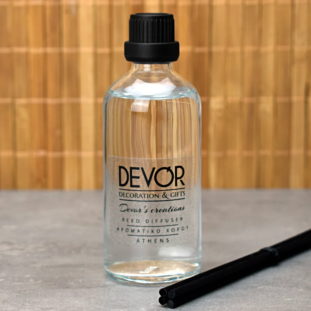 Φωτογραφία προϊόντος: OEM Ανταλλακτικο υγρο αρωματικο χωρου - Πούδρα, 100ml + Sticks