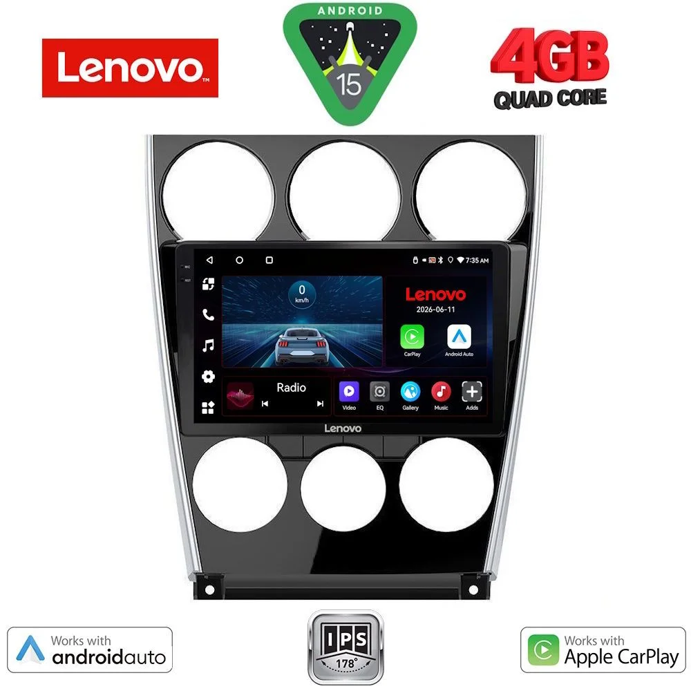 Φωτογραφία προϊόντος: LENOVO LVE 8375_CPAA (9inc) MULTIMEDIA TABLET for MAZDA 6 (FACELIFT) mod. 2005-2008