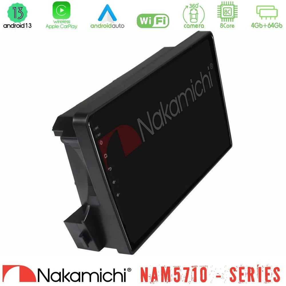 Φωτογραφία προϊόντος: Nakamichi NAM5710 Series 8Core Android13 4+64GB Ssangyong Actyon/Kyron 2005-2014 Navigation Multimedia Tablet 9