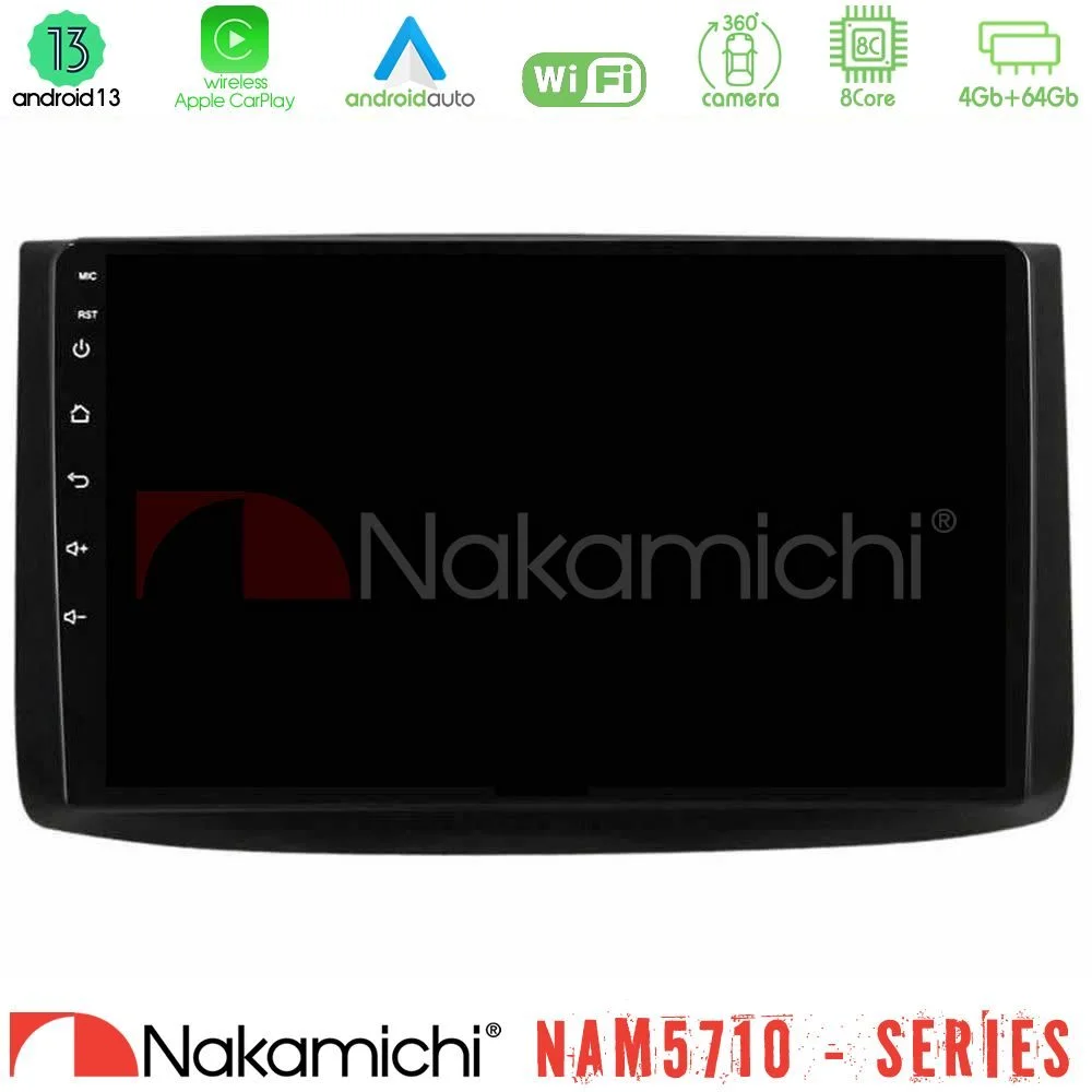 Φωτογραφία προϊόντος: Nakamichi NAM5710 Series 8Core Android13 4+64GB Chevrolet Aveo 2006-2010 Navigation Multimedia Tablet 9