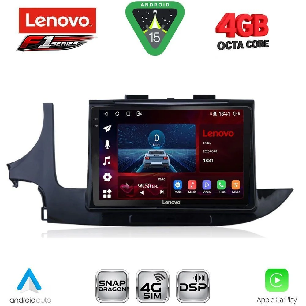 Φωτογραφία προϊόντος: LENOVO SSQ 9497_CPA (9inc) MULTIMEDIA TABLET for OPEL MOKKA mod. 2016-2021